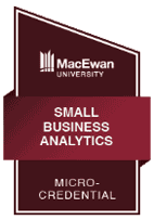 MacEwan University Small Business Analytics Digital Badge