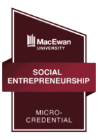 MacEwan University Social Entrepreneurship Digital Badge